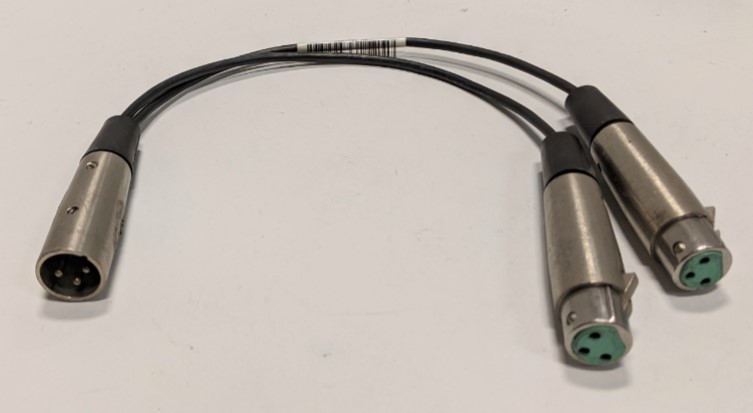 USED 3-Pin XLR Twofer